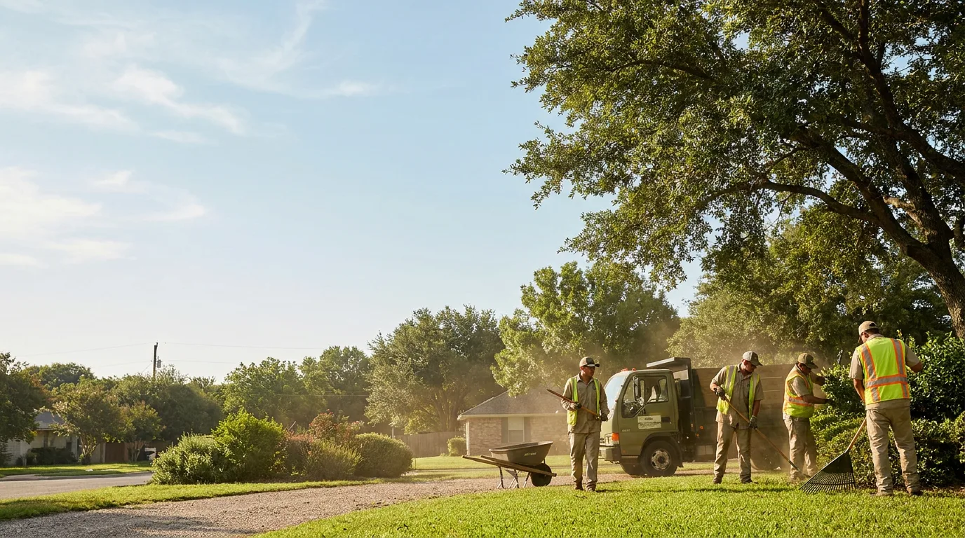 Landscaping in High Island, TX near me